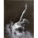 y16381 - 芭蕾舞者- 畫作系列 油畫人物系列- 舞蹈題材(人物)系列